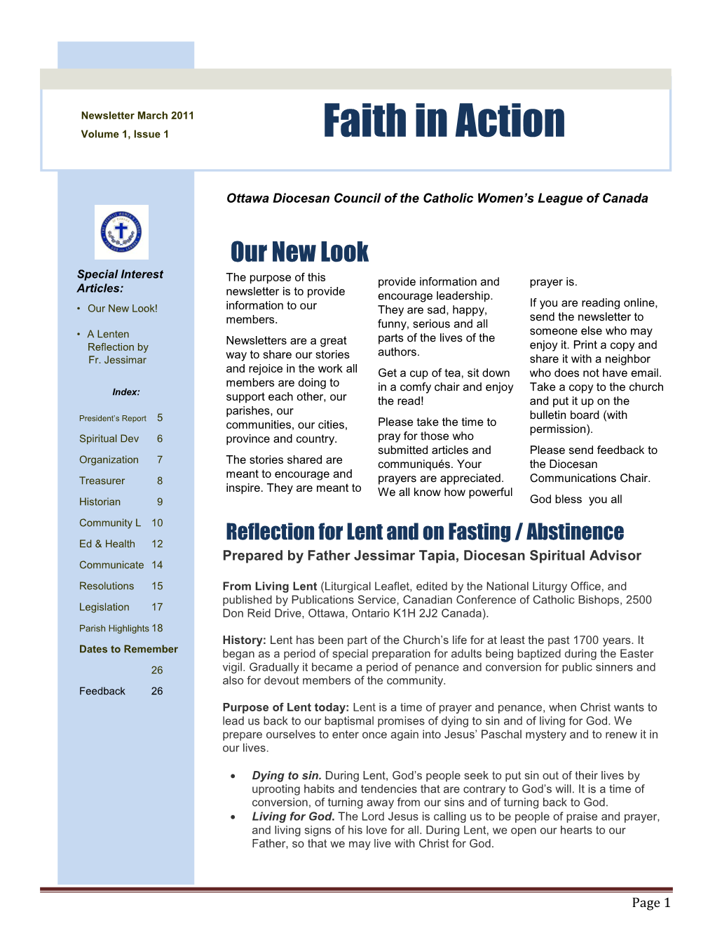 Faith in Action