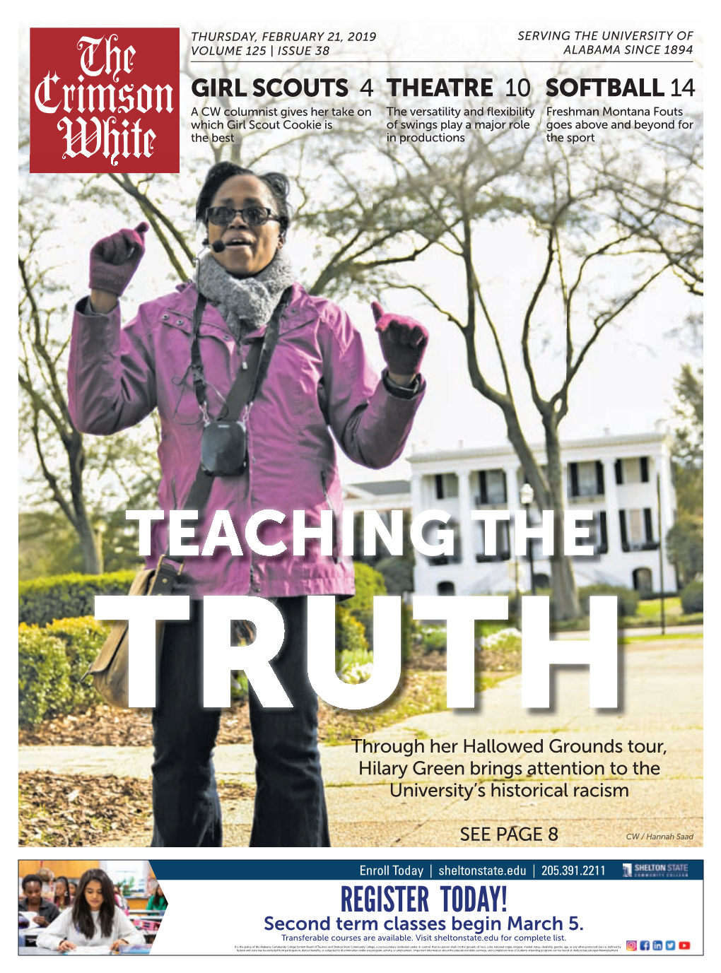 TEACHING the TRUTH Throughth Her Hallowed Grounds Tour, Hhilary Green Brings Attention to the University’S Historical Racism