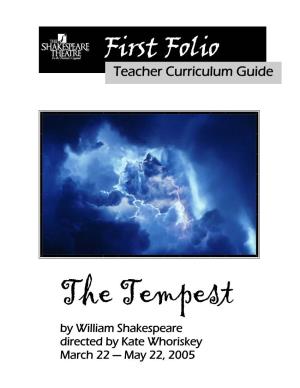 The Tempest Entire First Folio
