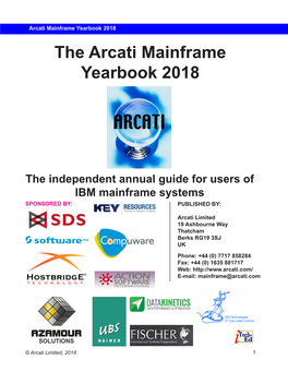The Arcati Mainframe Yearbook 2018