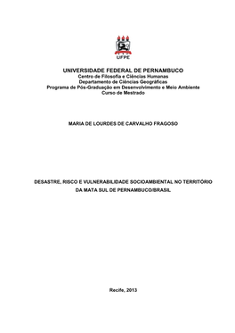 Universidade Federal De Pernambuco