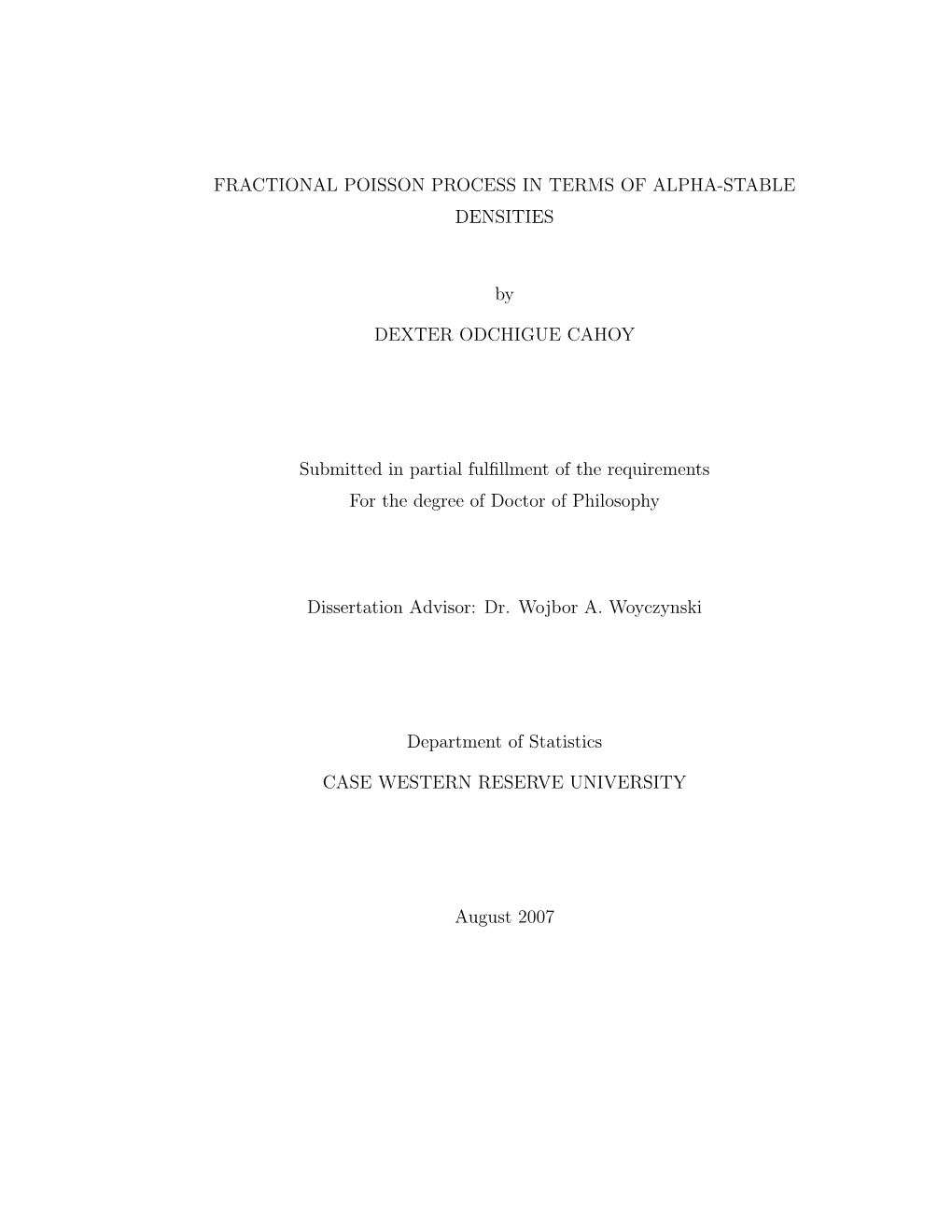 Fractional Poisson Process in Terms of Alpha-Stable Densities