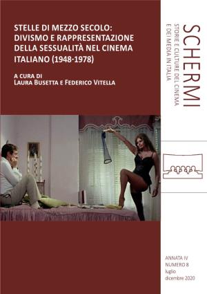 DIVISMO E RAPPRESENTAZIONE DELLA SESSUALITÀ NEL CINEMA ITALIANO (1948-1978) a Cura Di Laura Busetta E Federico Vitella