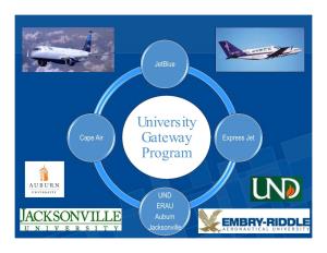 University Gateway Program Objective