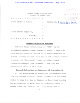 Case 3:14-Cr-00165-AWT Document 6 Filed 07/28/14 Page 1 of 50