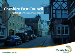 Cheshire East Council Parking Services Annual Report 2017/18
