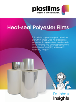 Heat-Seal Polyester Films