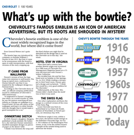 Chevrolet's Famous Emblem Is an Icon of American