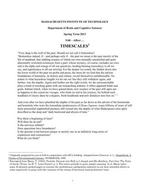 Timescales (PDF)