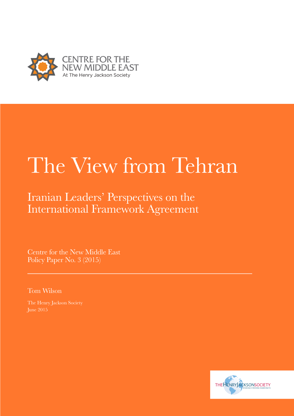 The View from Tehran