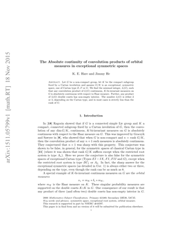 The Absolute Continuity of Convolution Products of Orbital Measures In