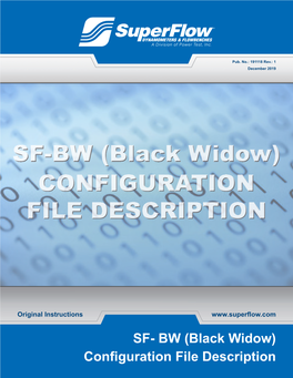 (Black Widow) CONFIGURATION FILE DESCRIPTION