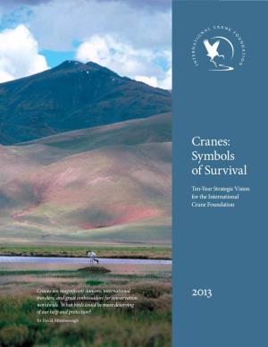 Cranes: Symbols of Survival 2013