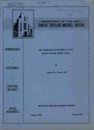 David Taylor Model Basin