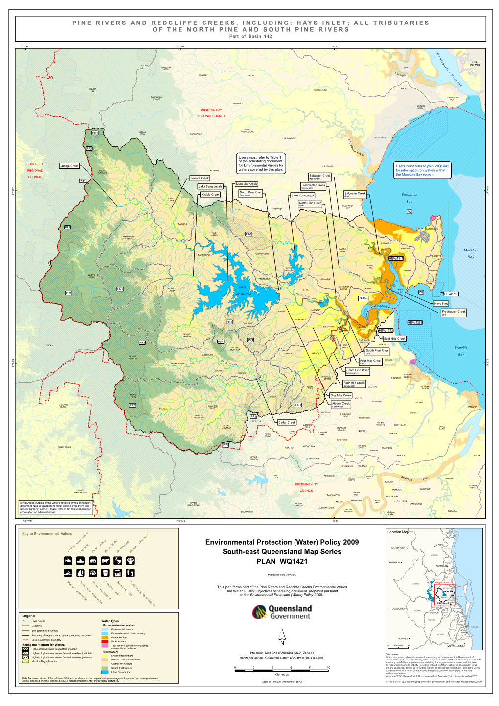 Pine Rivers and Redcliffe Creeks