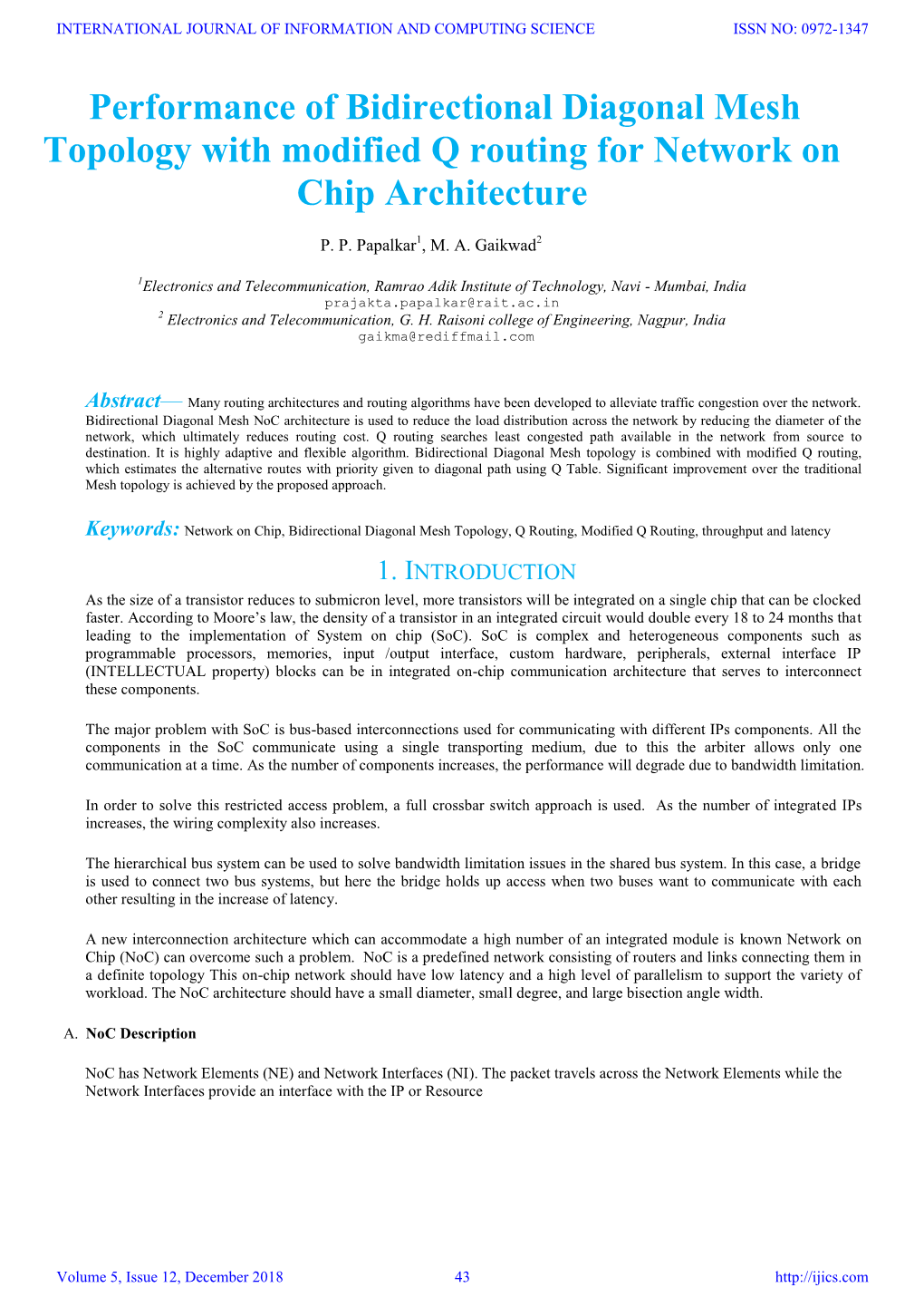 IEEE Paper Template in A4 (V1)