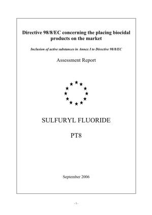 Sulfuryl Fluoride