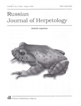 Russian Journal of Herpetology