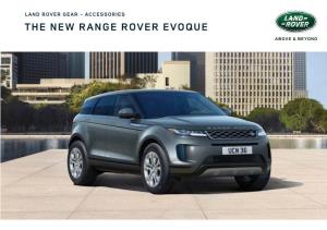 THE NEW RANGE ROVER EVOQUE Cov4vehicle Shown: 2020 Range Rover Evoque First Edition with Optional Equipment