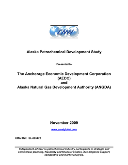 AEDC) and Alaska Natural Gas Development Authority (ANGDA