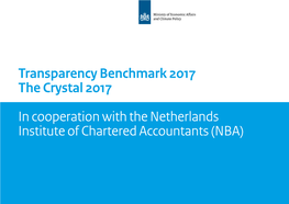 Read the Transparancy Benchmark Report 2017