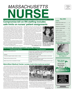 Massachusetts Nurse Newsletter :: May 2006