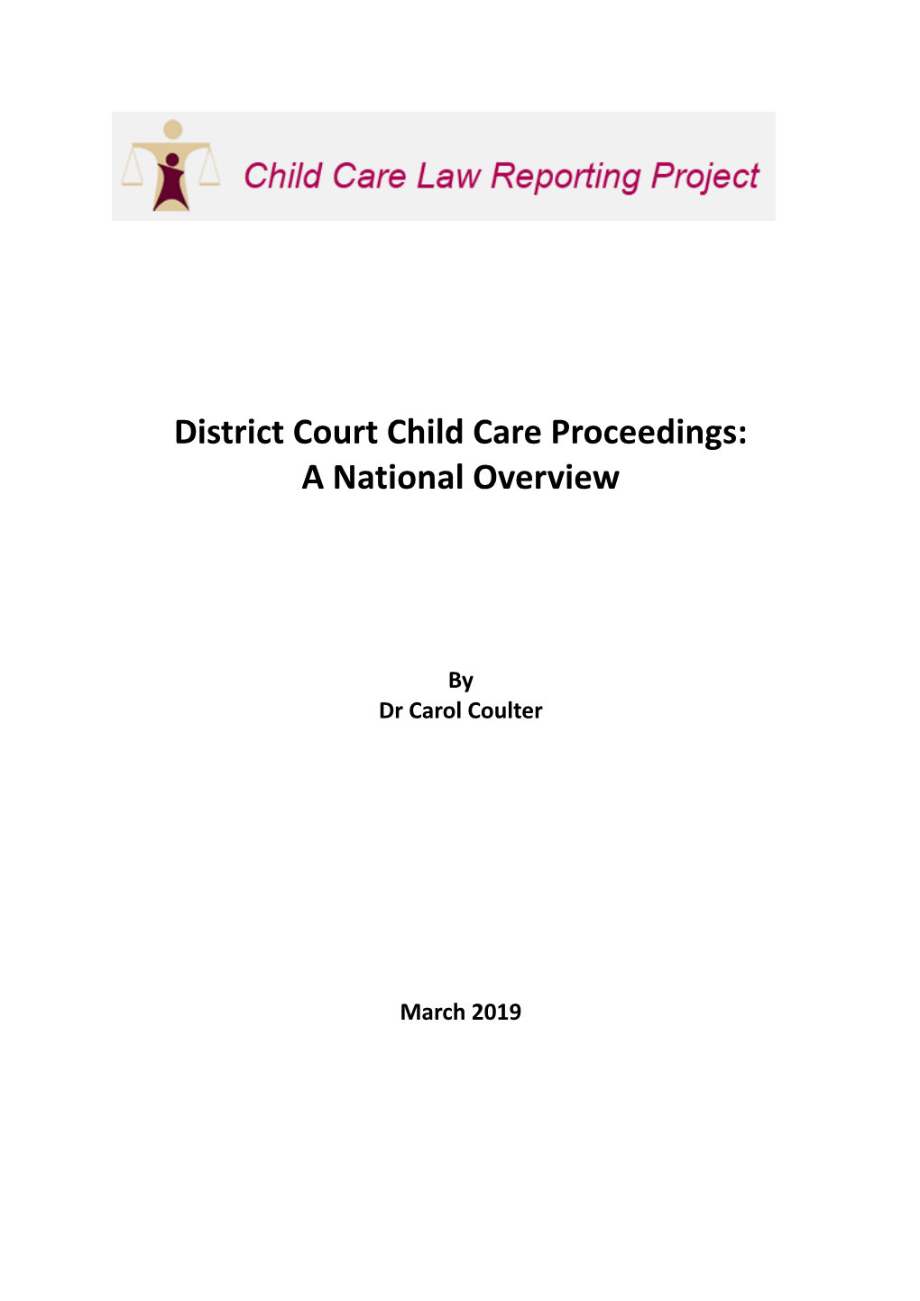 District Court Child Care Proceedings