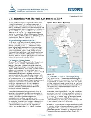 U.S. Relations with Burma: Key Issues in 2019