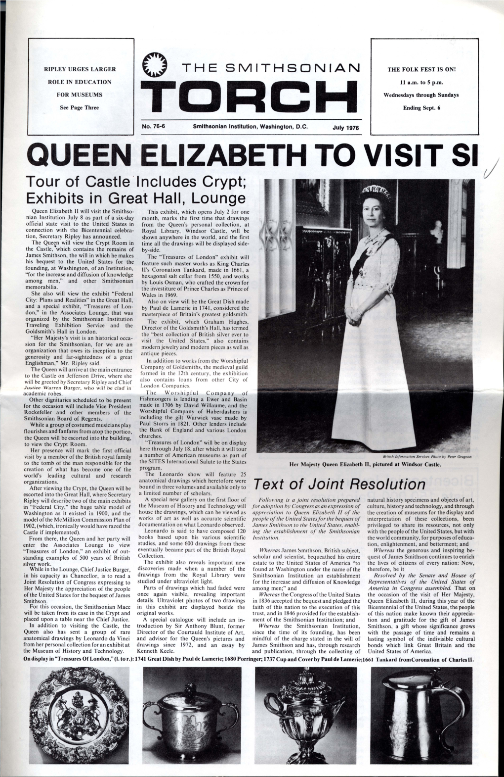 Queen Elizabeth to Visit Si