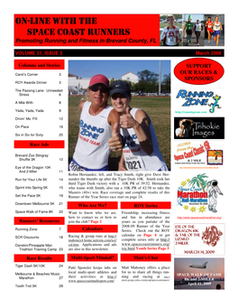 On-Line with the Space Coast Runners