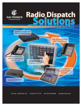 Radio Dispatch Solutions