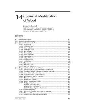 14 Chemical Modification