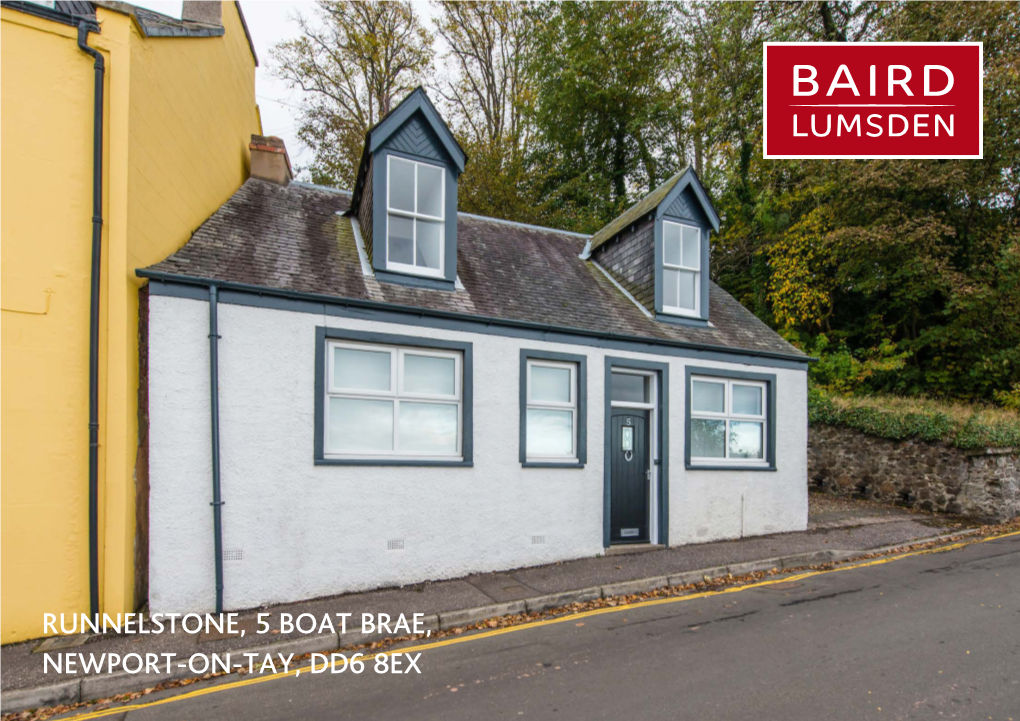 Runnelstone, 5 Boat Brae, Newport-On-Tay, Dd6 8Ex