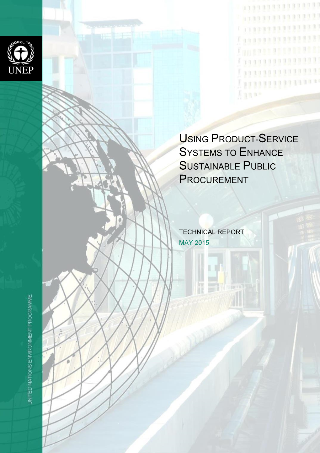 Using Product-Service Systems to Enhance Sustainable Public Procurement