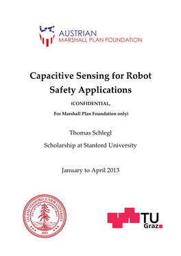 Capacitive Sensing for Robot Safety Applications