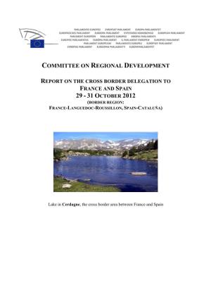 Committee on Regional Development