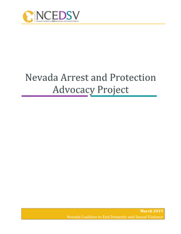 Nevada Arrest and Protection Advocacy Project