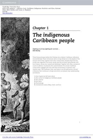 The Indigenous Caribbean People