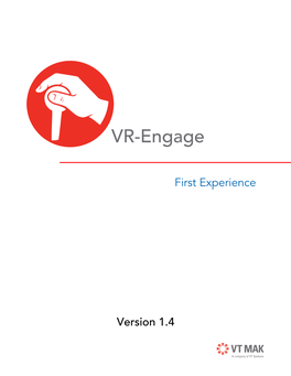 VR-Engage First Experience Iii Contents