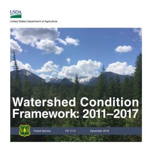 Watershed Condition Framework: 2011-2017