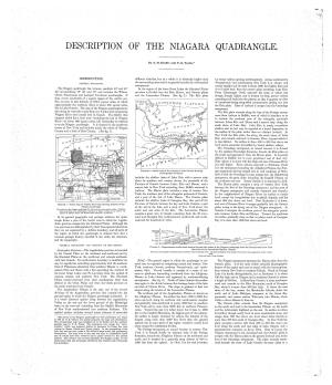Description of the Niagara Quadrangle