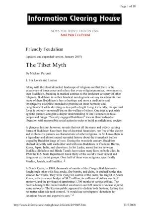 The Tibet Myth