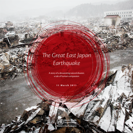 E Great East Japan Earthquake