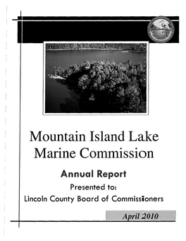 Mountain Island Lake Marine Commission