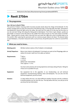 Detailed Programme Reeti (244.0 Kib)