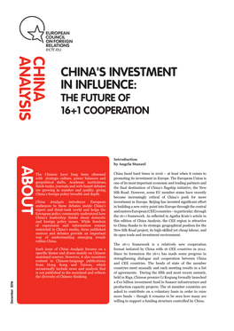China's Investment in Influence