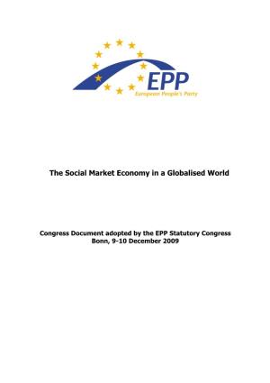 The Social Market Economy in a Globalised World