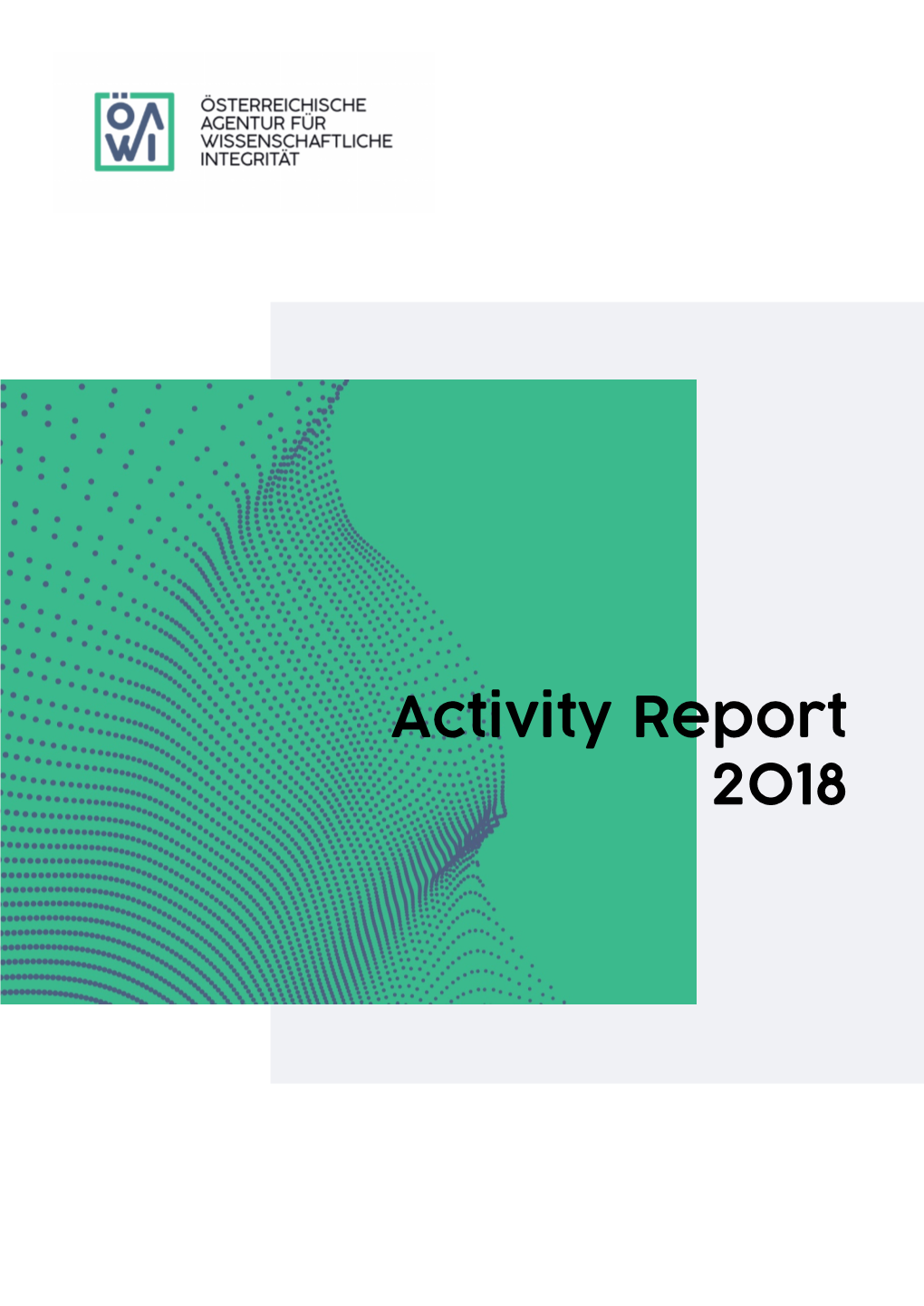 Activity Report of the Oeawi 2018
