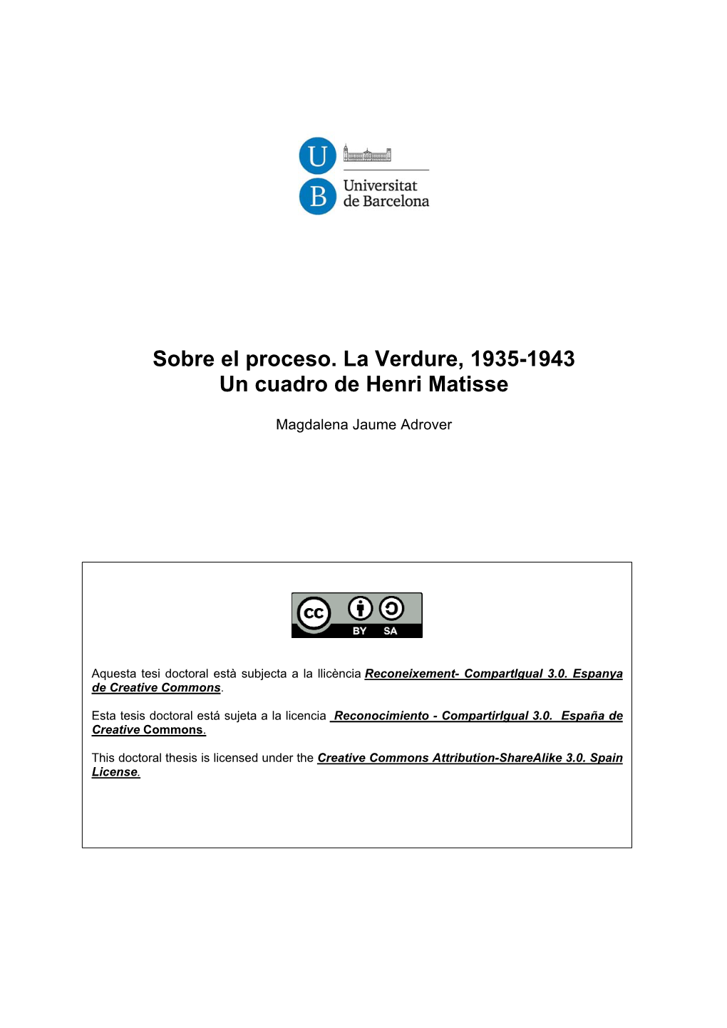 Sobre El Proceso. La Verdure, 1935-1943 Un Cuadro De Henri Matisse