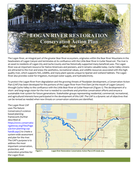 LOGAN RIVER RESTORATION Conservation Action Plan May 2016